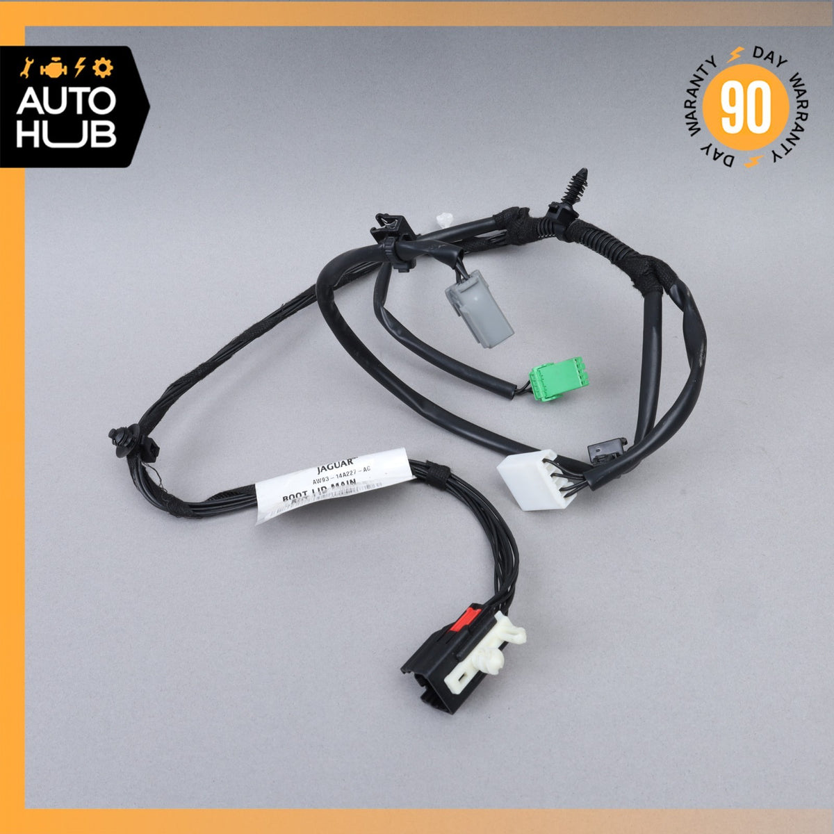 10-19 Jaguar X351 XJ XJR Trunk Boot Lid Wire Wiring Harness OEM - photo 1