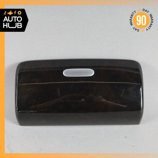 06-13 Bentley Continental GTC GT Rear Center Console Ashtray Cover Wood OEM - photo 1