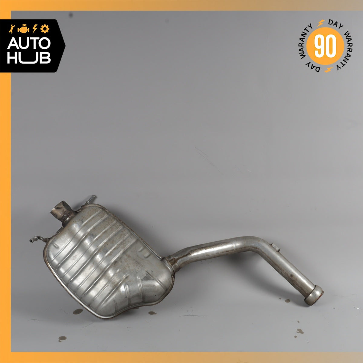10-11 Mercedes W207 E550 Exhaust Muffler Left Driver Side OEM 76k - photo 2