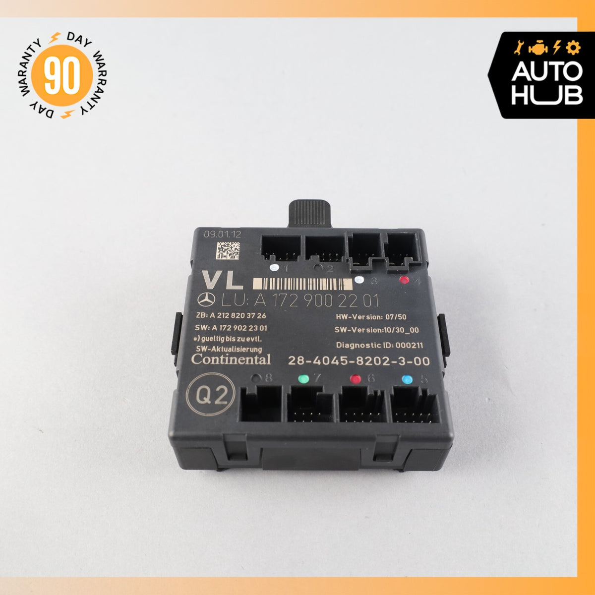 2012 Mercedes R172 SLK350 SLK55 Front Left Driver Side Door Control Module OEM - photo 5