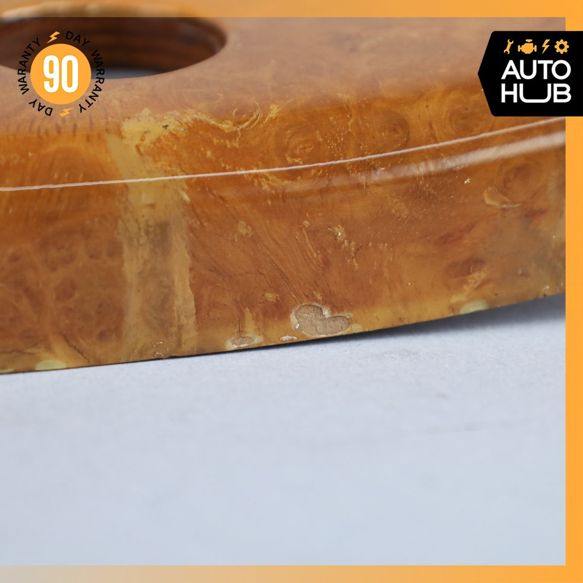 99-04 Bentley Arnage Center Console Ashtray Trim Panel Wood OEM 30k - photo 7