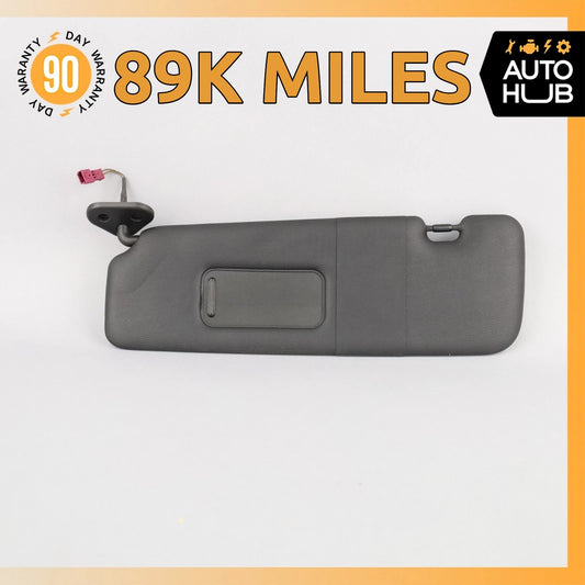 08-13 BMW E88 128i 135i Left Side Sunvisor Sun Visor OEM 89k - photo 1