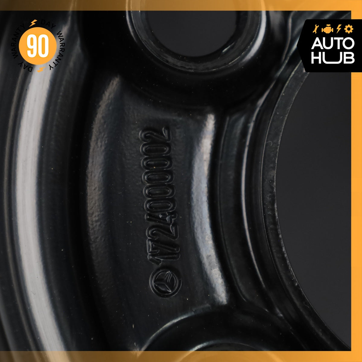 12-20 Mercedes R172 SLC300 SLK350 Donut Spare Tire Wheel Rim 145 70 17" OEM - photo 6