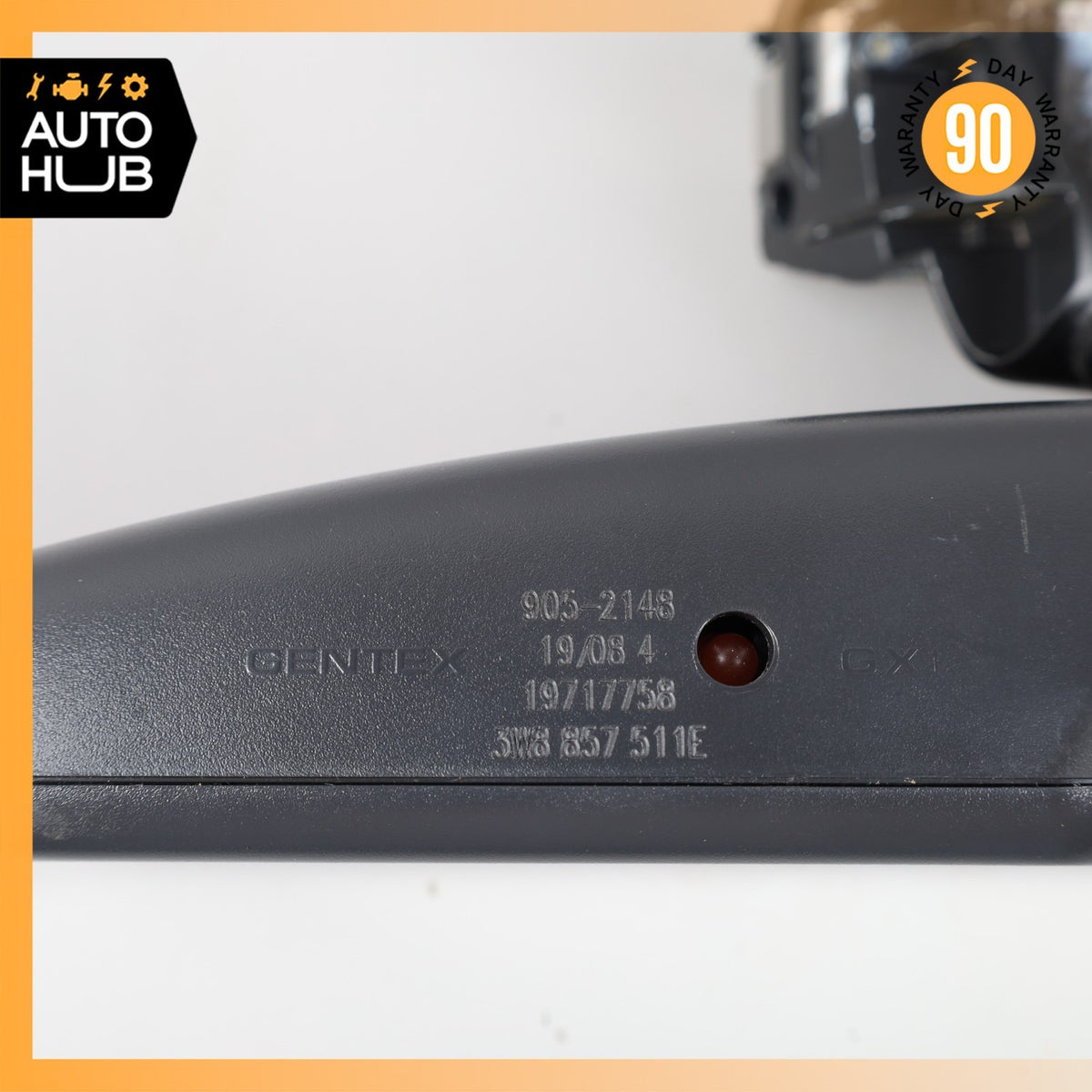 03-09 Bentley Continental GT Interior Rear View Mirror Black OEM - photo 13