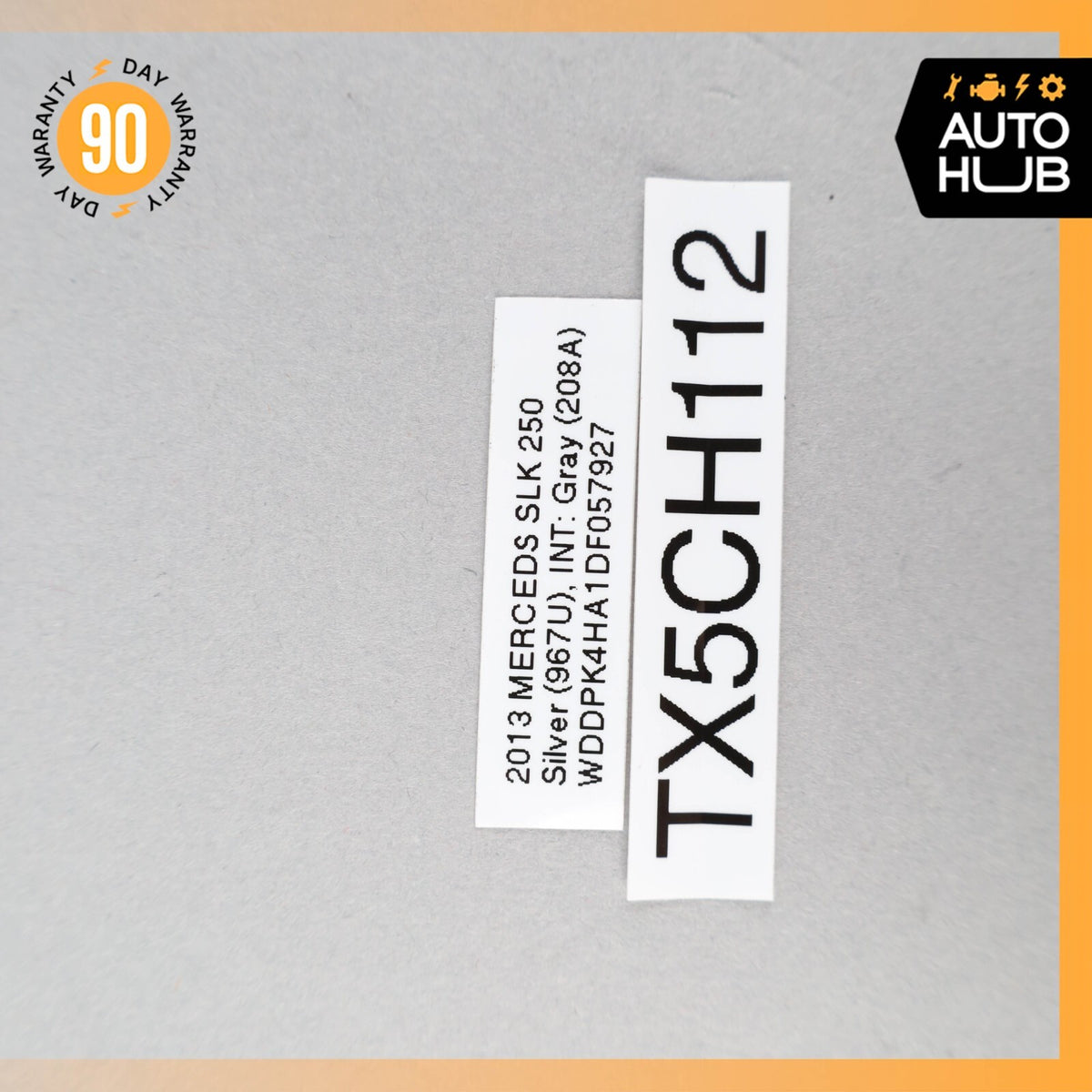 12-20 Mercedes R172 SLK250 SLK350 Sun Visor Shade Cover Sunvisor Left OEM 53k - photo 13