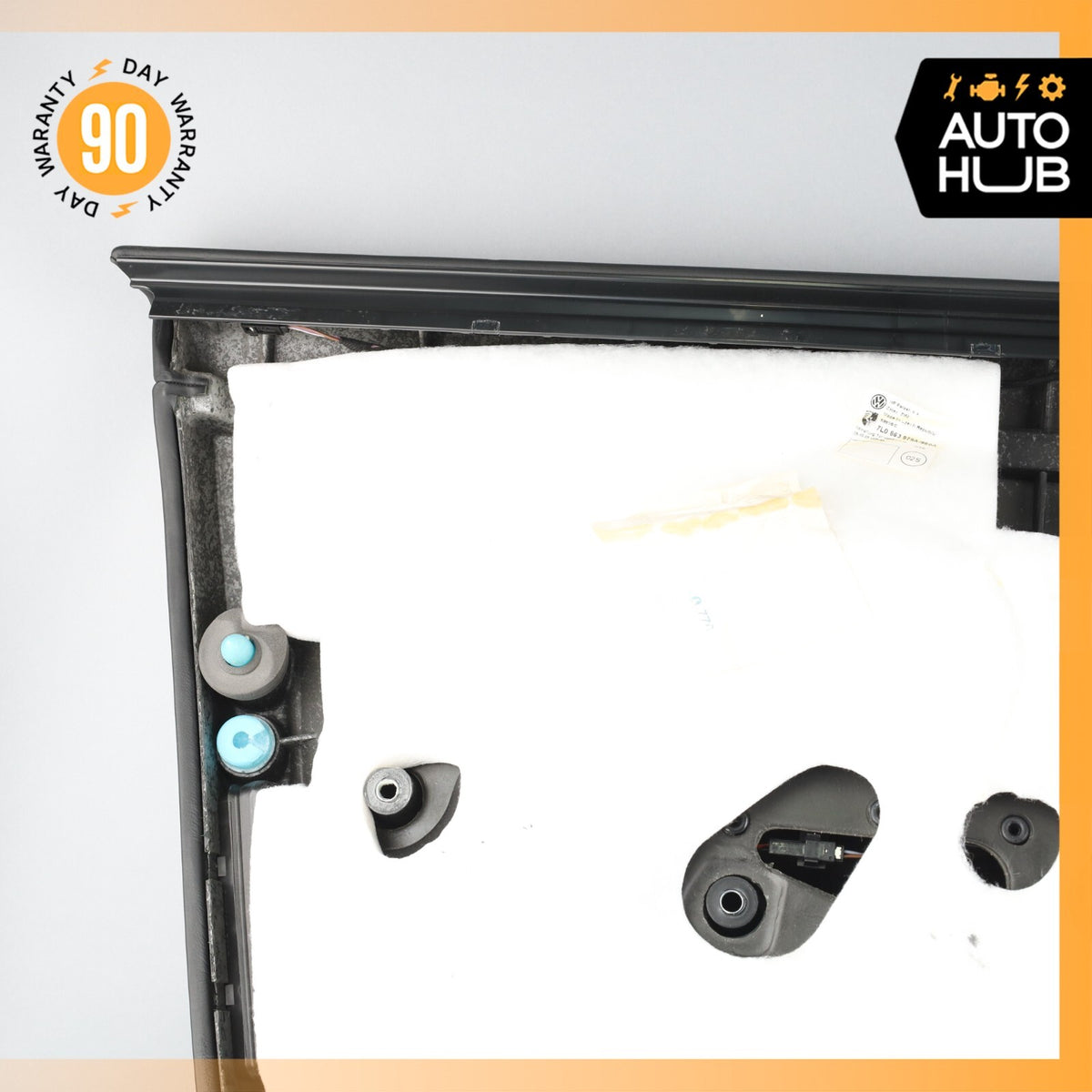 03-06 Porsche Cayenne 955 Turbo Front Right Side Interior Door Panel Black OEM - photo 9