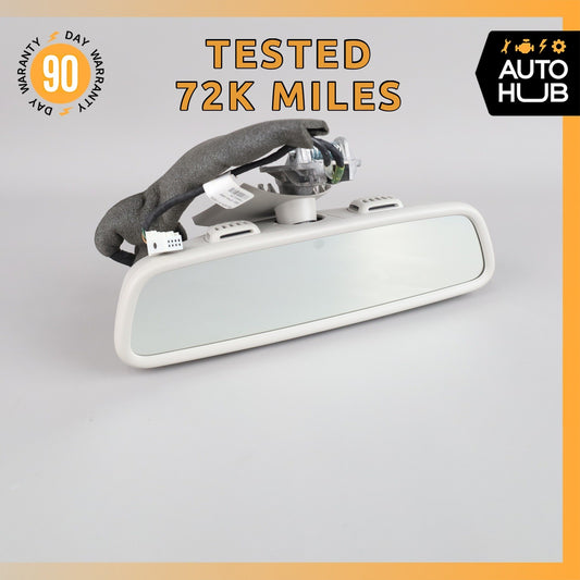 10-16 Mercedes W212 E350 C250 Interior Rear View Mirror 2048104217 Gray OEM 72k - photo 1