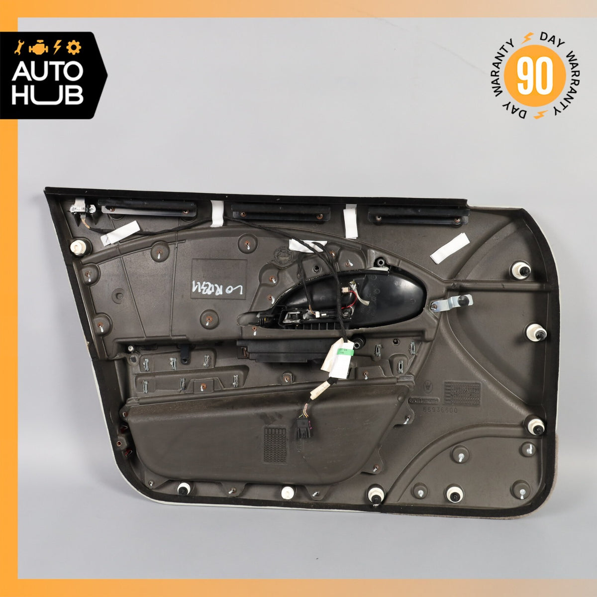 03-13 Maserati Quattroporte M139 Front Right Side Interior Door Panel Gray OEM - photo 14