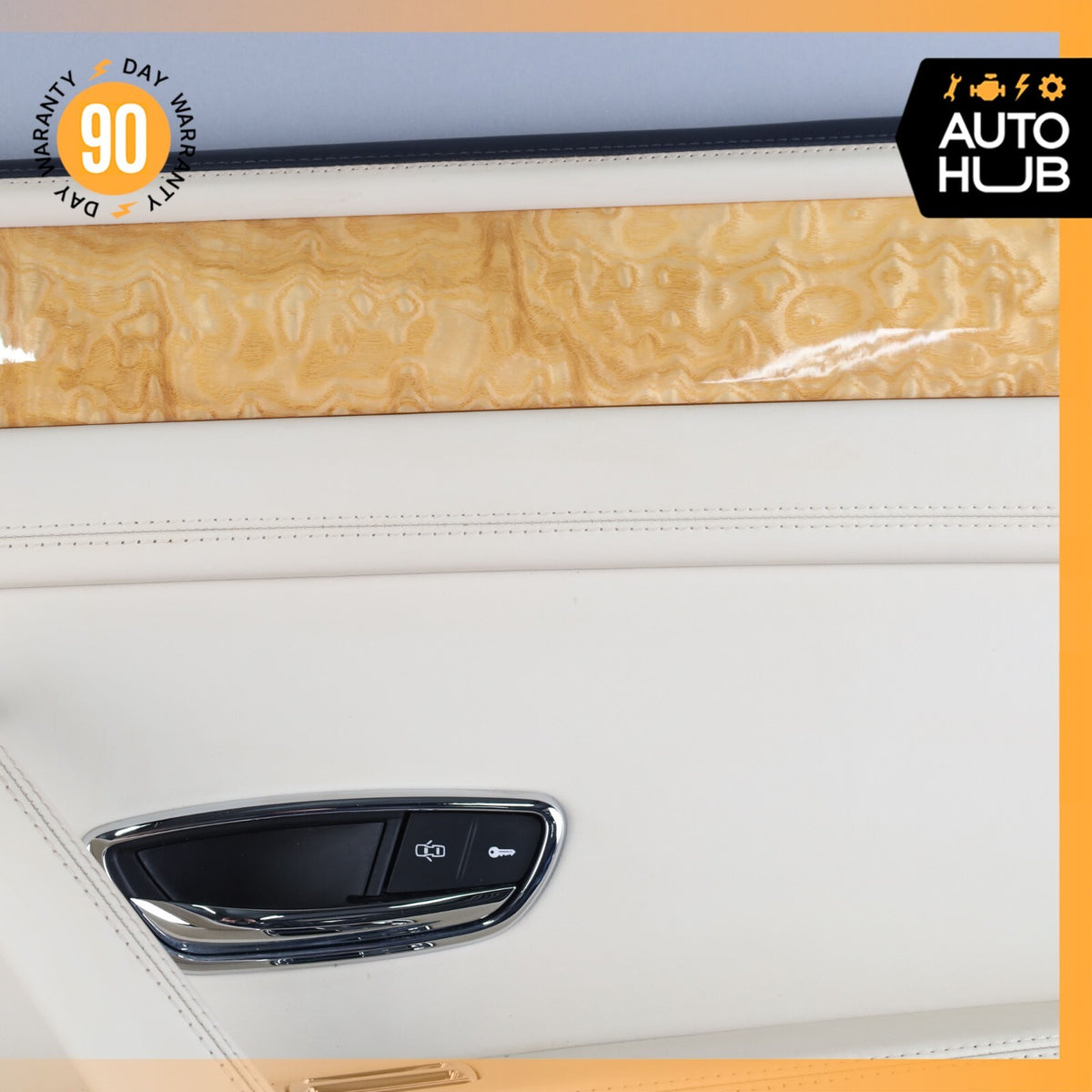 14-18 Bentley Flying Spur Rear Right Passenger Side Interior Door Panel OEM 44k - photo 5