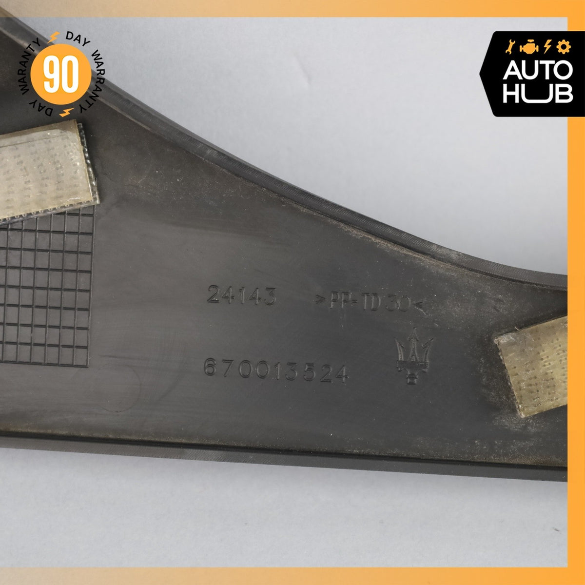 Maserati Quattroporte M156 Bumper Bracket / Headlight Trim Panel Cover Set OEM - photo 17