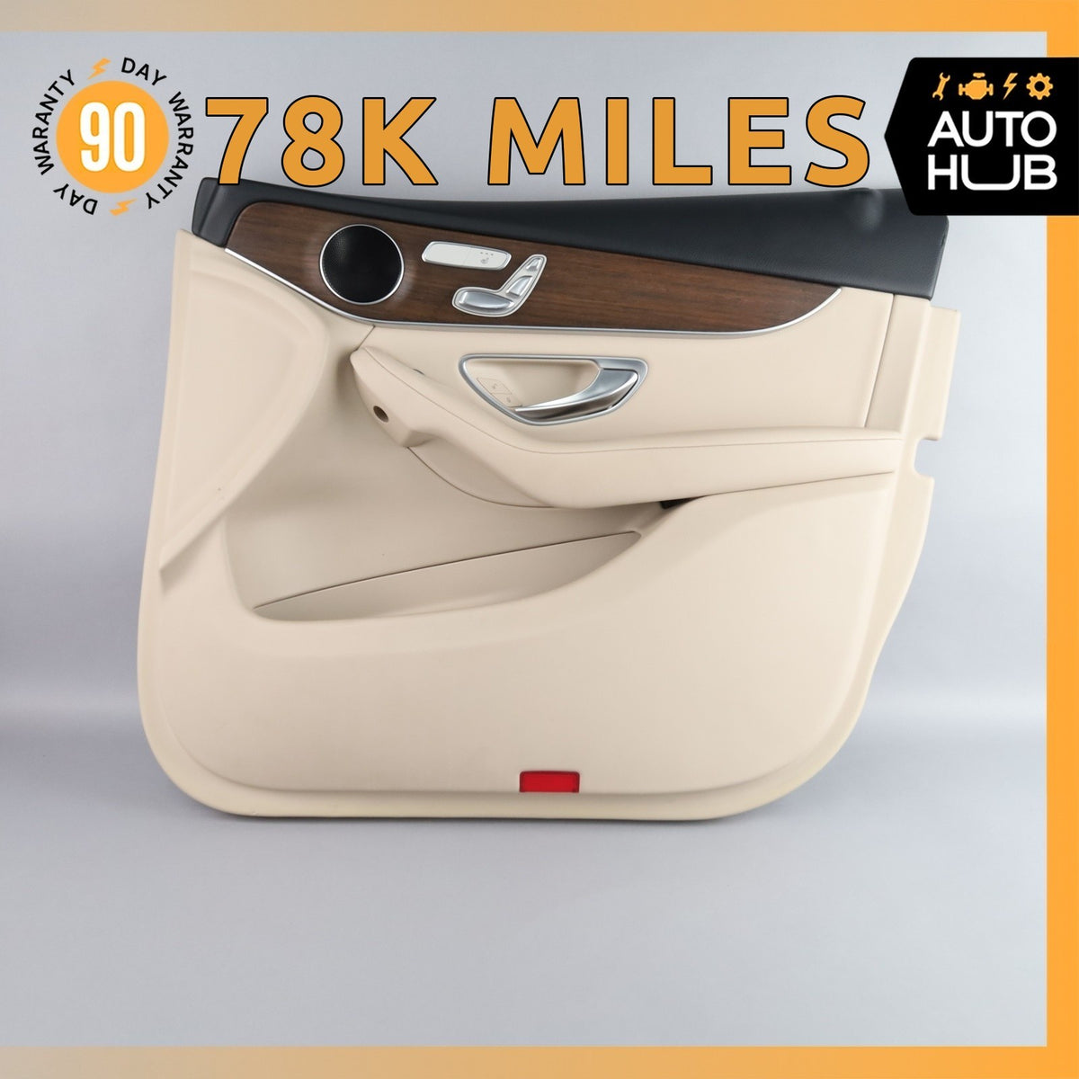 16-23 Mercedes X253 GLC300 GLC300e Front Right Side Interior Door Panel OEM - photo 1