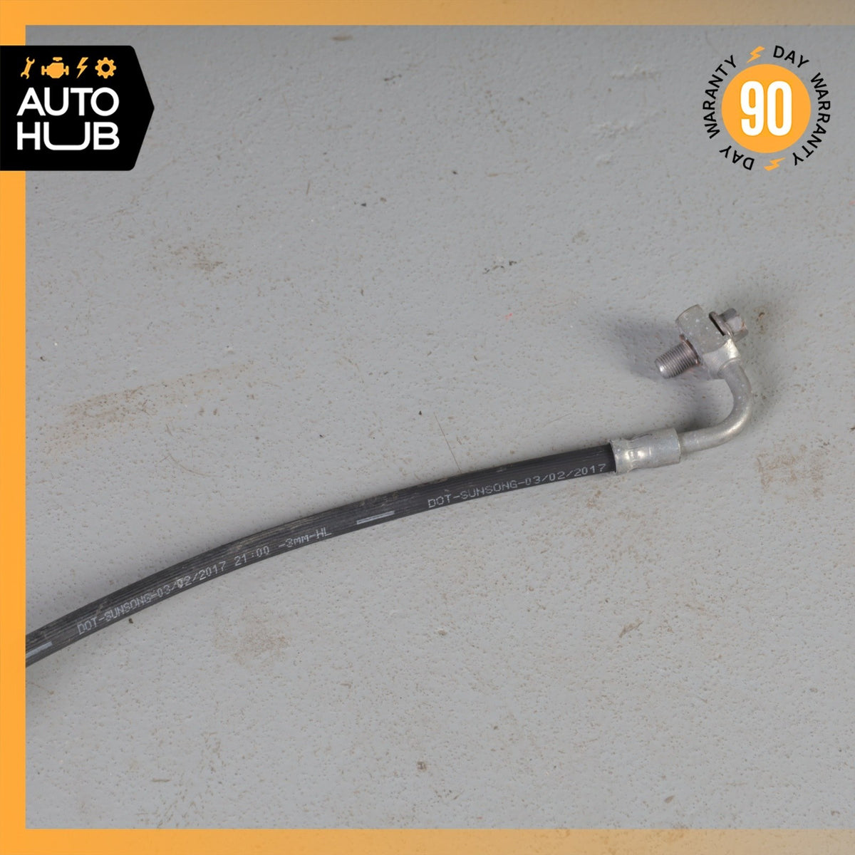 Chevrolet Corvette C7 Rear Left Side Brake Hose Pipe Line OEM 7k - photo 11