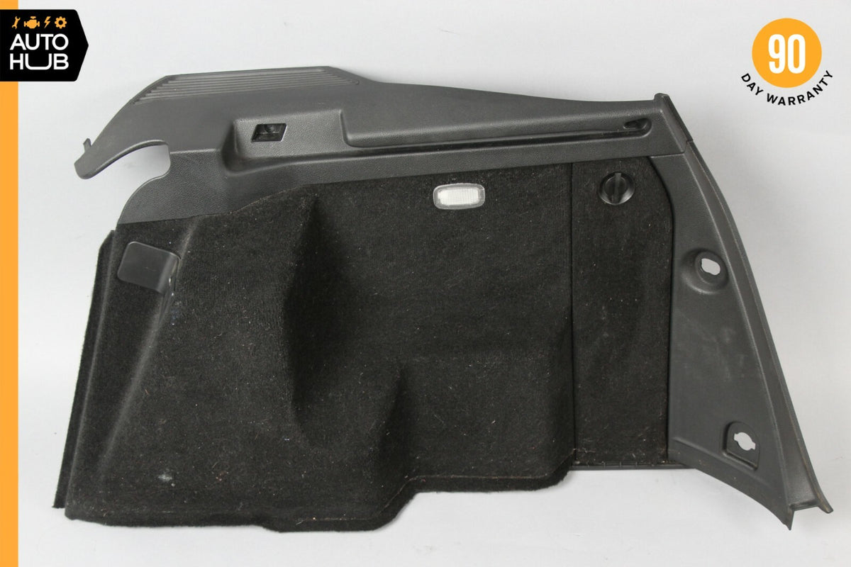 10-15 Mercedes X204 GLK350 GLK250 Right Trunk Compartment Lining Trim Black OEM - photo 1