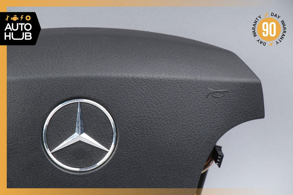 00-06 Mercedes W220 S430 CL500 Steering Wheel Air Bag Black 2204602498 OEM - photo 3
