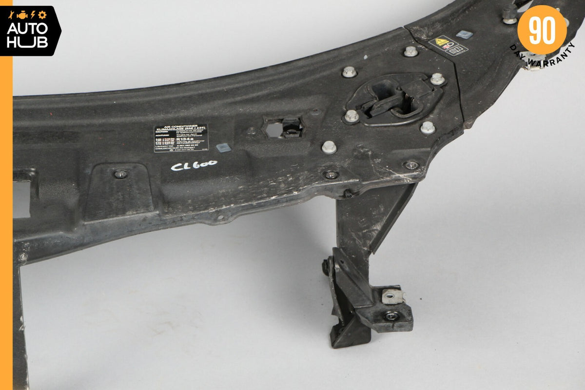 07-14 Mercedes W216 CL63 AMG CL550 Upper Radiator Core Support Headlight Bracket - photo 3