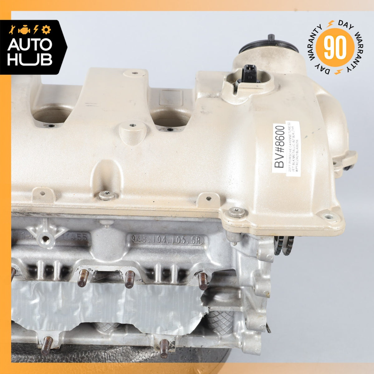 10-18 Porsche Cayenne 958 Panamera 970 Turbo 4.8L Right Side Cylinder Head OEM - photo 17