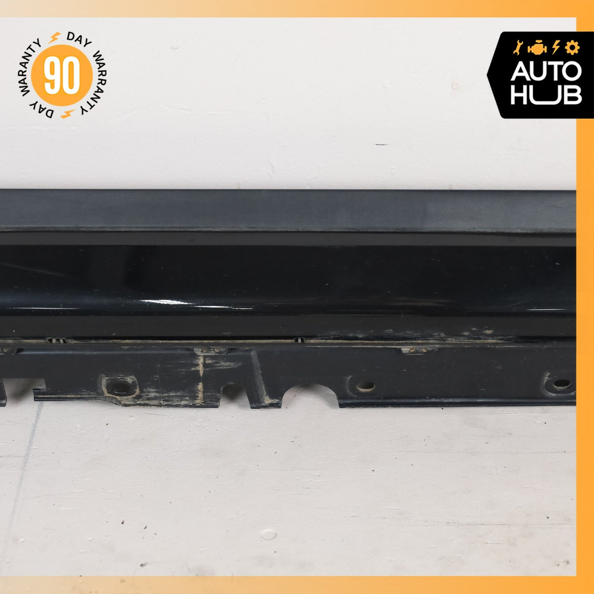 14-18 BMW F15 X5 Right Passenger Side Skirt Rocker Panel Black 7308056 OEM - photo 3