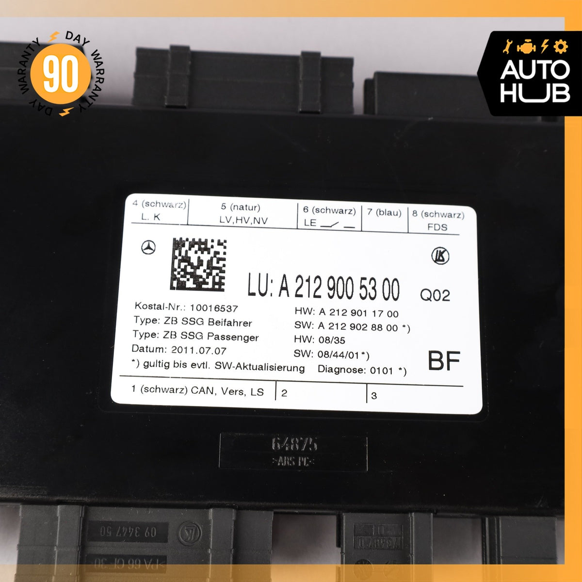 08-18 Mercedes W218 CLS550 E550 SLK250 Seat Control Module Front Left Side OEM - photo 8