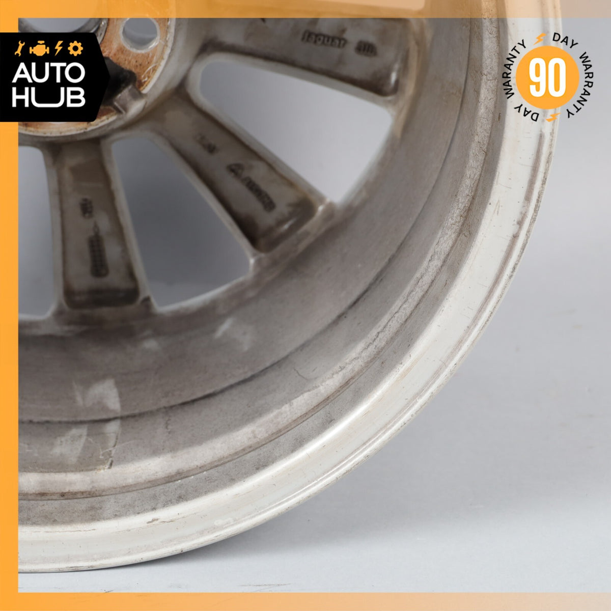 14-24 Jaguar X152 F-Type 9.5 x 19 19" Rear Wheel Rim Silver EX5M1007SA OEM - photo 19