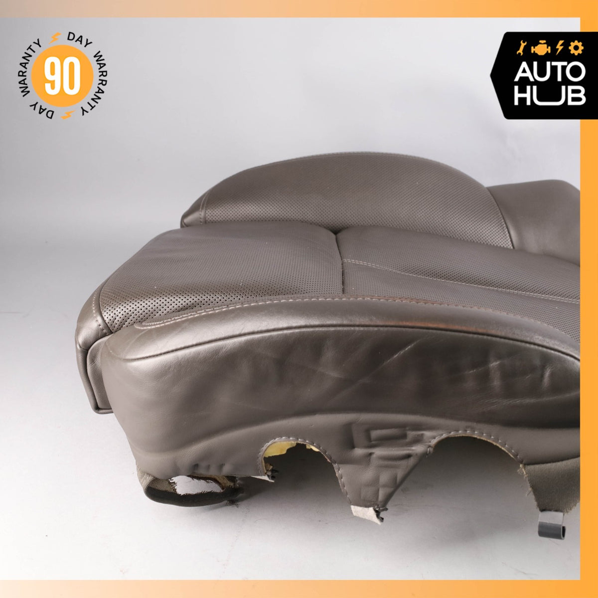 11-18 Porsche Cayenne 958 Front Left Lower Bottom Seat Cushion Leather OEM - photo 9