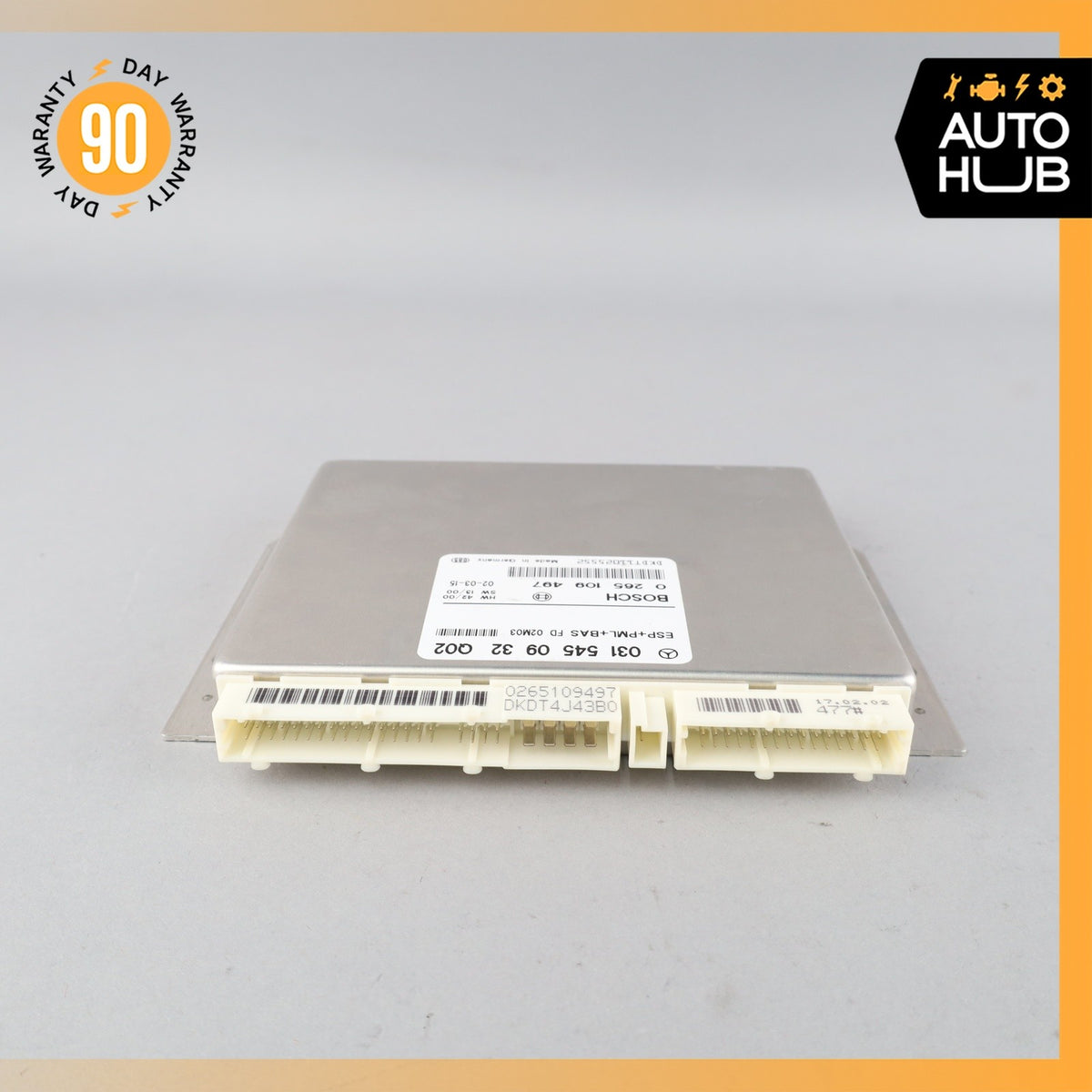 00-06 Mercedes W215 CL500 CL600 BAS ABS ESP Control Module Unit OEM - photo 6