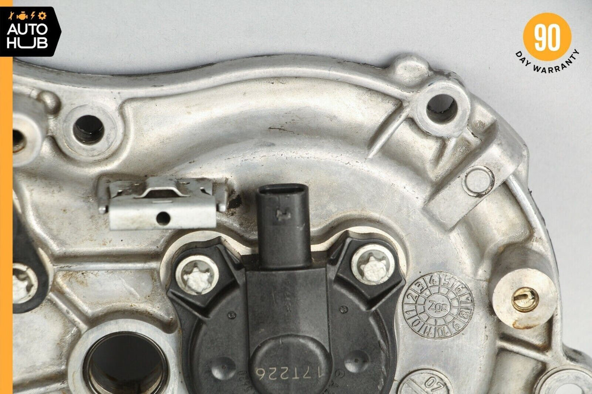 Mercedes W221 S550 E350 Front Left Side Engine Timing Chain Cover Plate OEM - photo 4