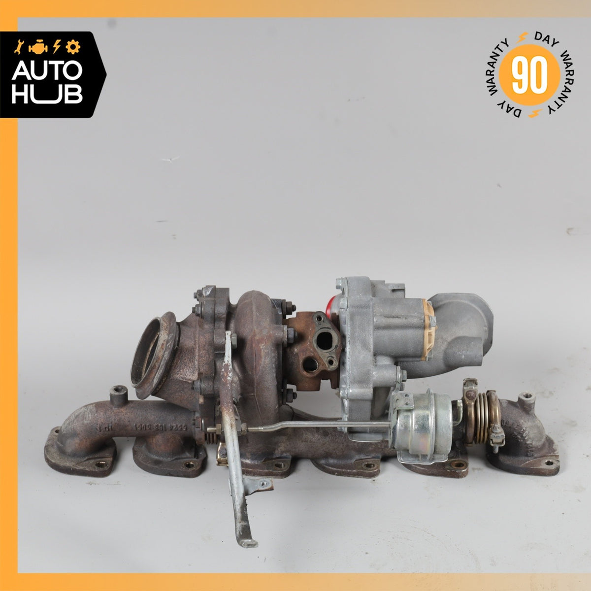 03-17 Mercedes W221 S600 SL600 M275 Turbocharger Turbo Manifold Right Side OEM - photo 5