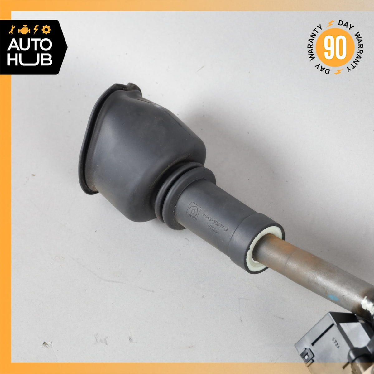 05-06 Aston Martin DB9 Steering Wheel Column w/ Key 4G433C529AA OEM 34k - photo 7