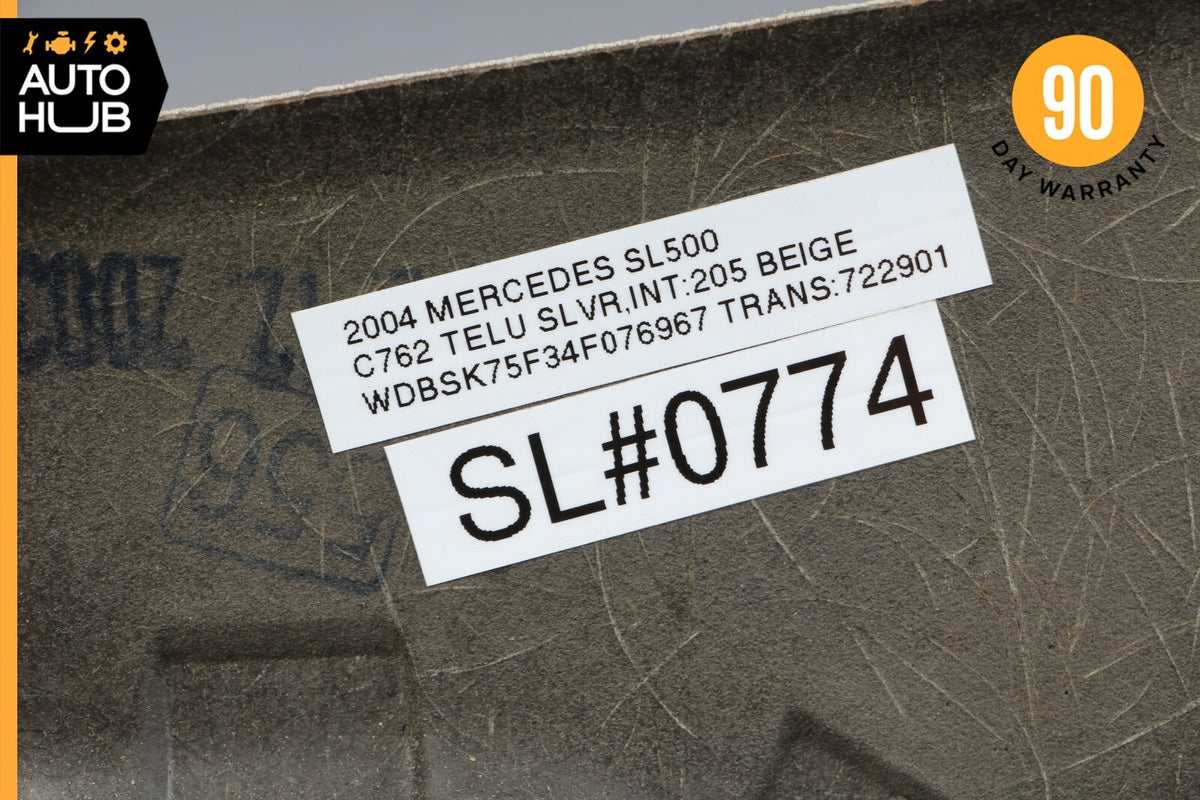 03-06 Mercedes R230 SL500 SL55 Front Right Side Interior Trim Panel A Pillar OEM - photo 12