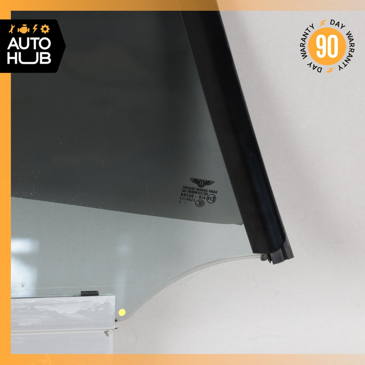 03-10 Bentley Continental GT Coupe Rear Left Quarter Window Glass 3W8845297D OEM - photo 13