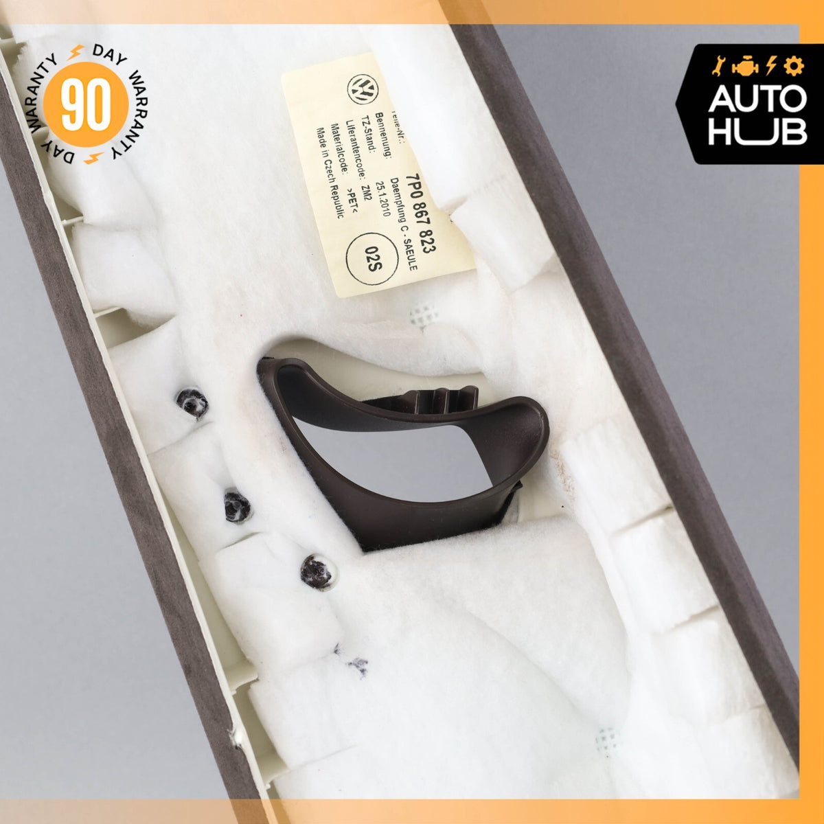2012 Porsche Cayenne 958 S Hybrid Rear Left Quarter Upper C Pillar Suede OEM - photo 7