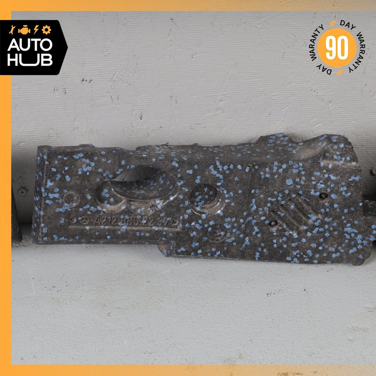 10-16 Mercedes W212 E350 E400 Front Left & Right Bumper Impact Absorber Set OEM - photo 11