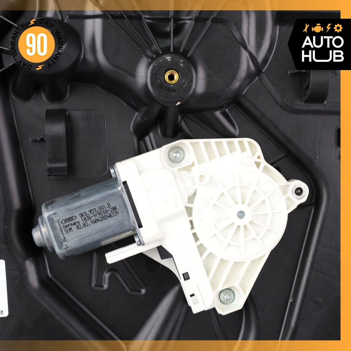 11-18 Porsche Cayenne 958 Front Left Side Door Window Regulator w/ Motor OEM - photo 9