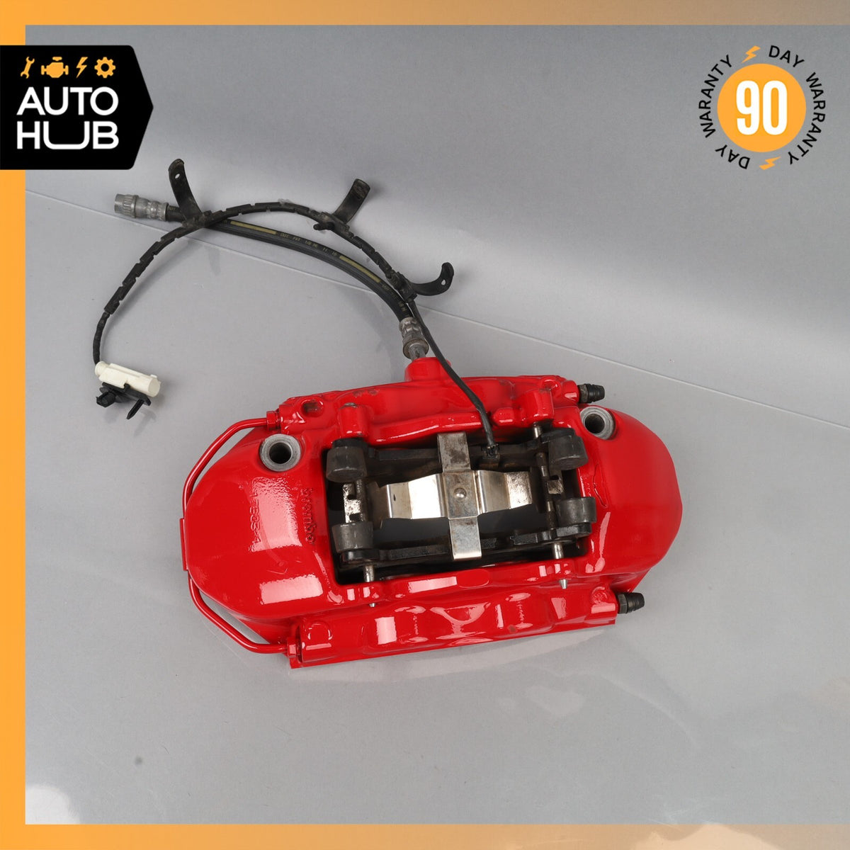 Aston Martin DB11 Rear Left Driver Side Brake Caliper Brembo Red OEM - photo 3