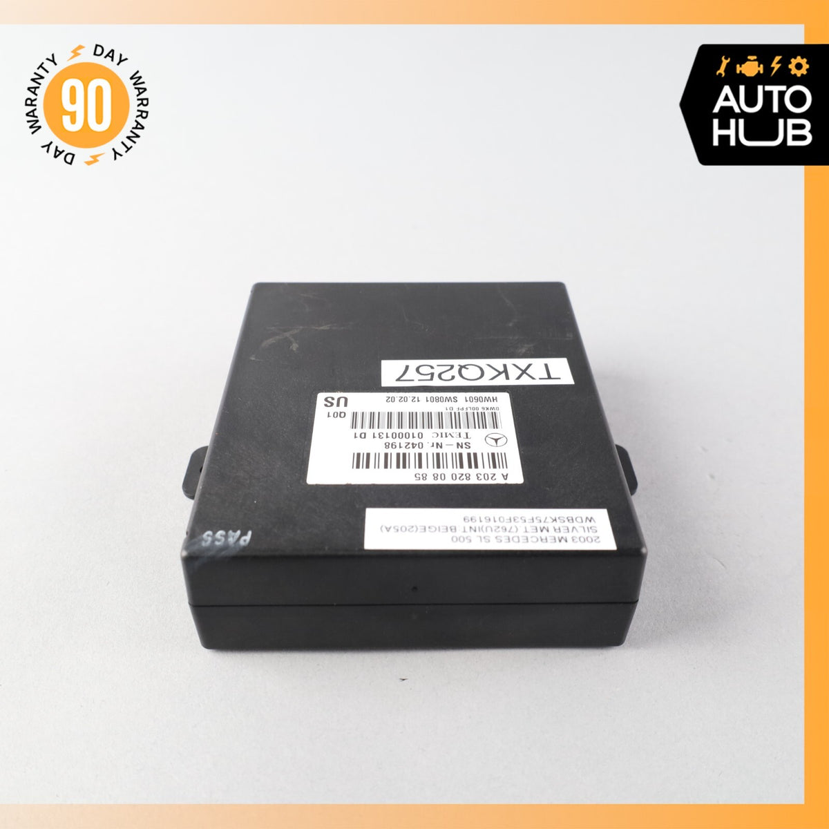 03-06 Mercedes R230 SL500 CLK500 S55 AMG Communication Voice Control Module OEM - photo 4