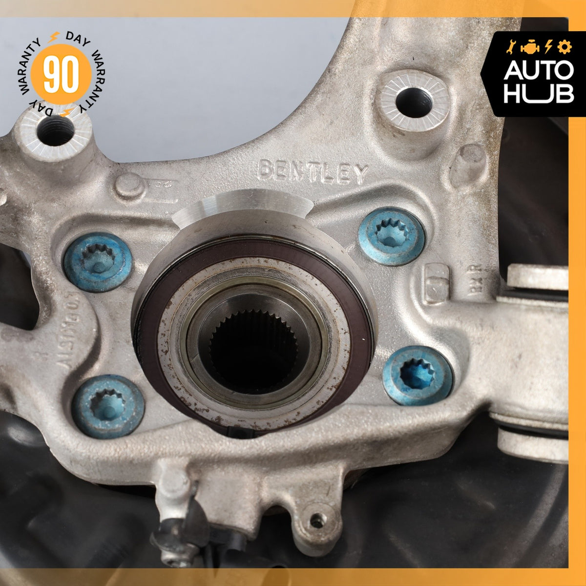 07-11 Bentley Continental GTC Rear Right Side Spindle Knuckle Hub OEM 43k - photo 14