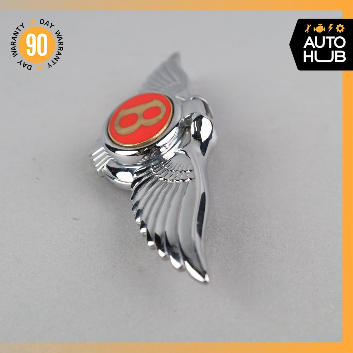 00-02 Bentley Arnage Trunk Lid Unlock Release Handle Emblem OEM 42k - photo 11