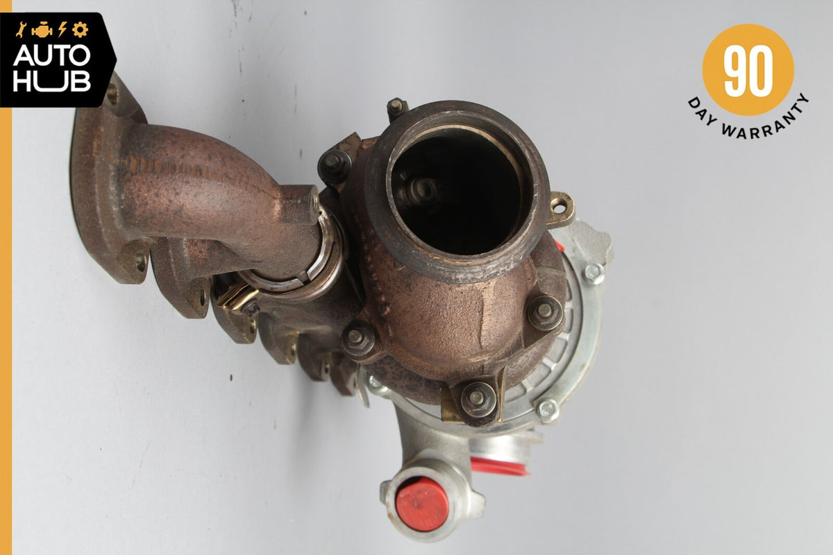 03-06 Mercedes R230 SL600 S600 Turbocharger Turbo Charger Manifold Left Side OEM - photo 4