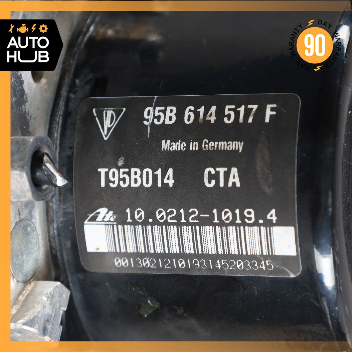 15-16 Porsche Macan 95B ABS Hydraulic Pump Control Module 95B614517F OEM 72k - photo 9