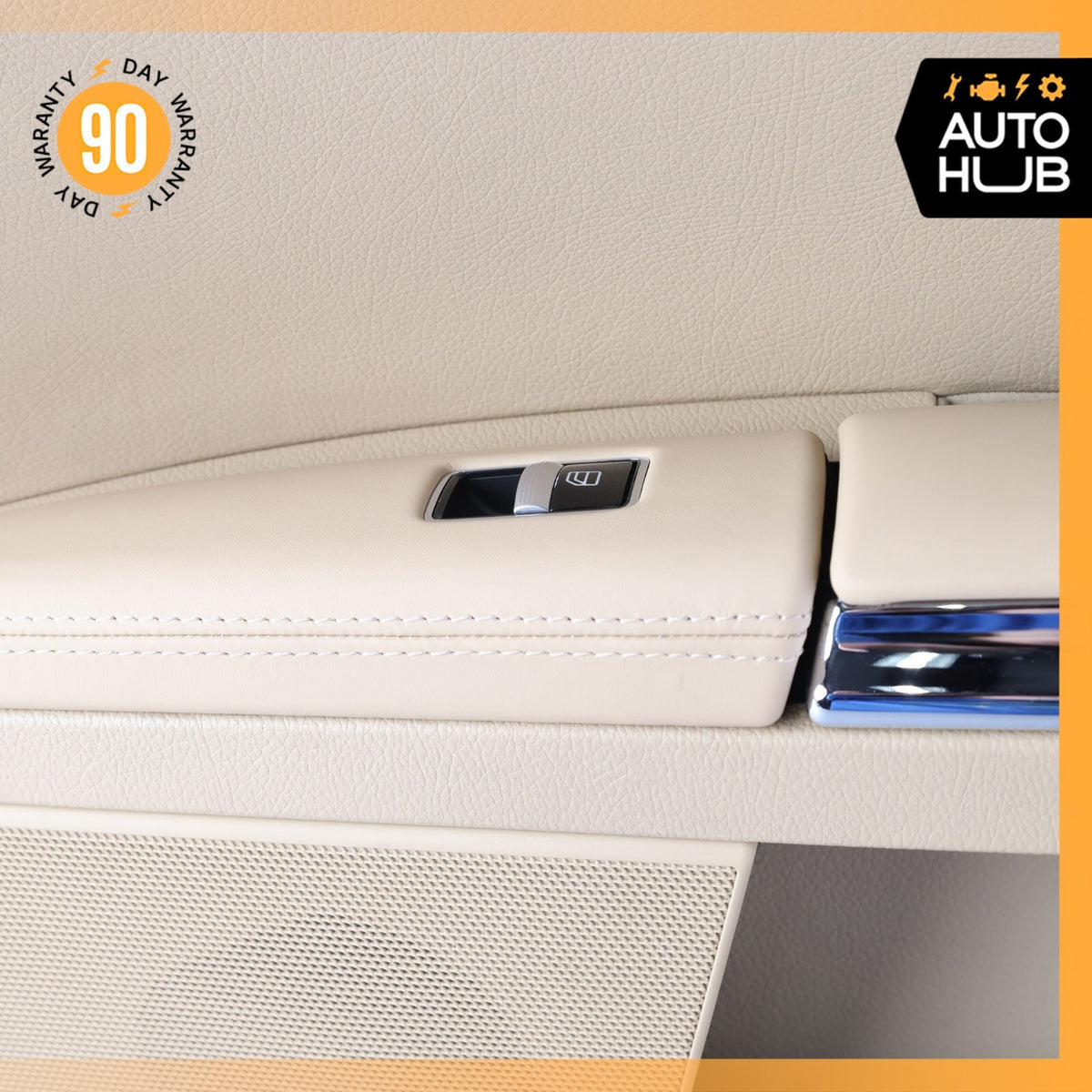 10-13 Mercedes W221 S63 S400 Front Right Side Interior Door Panel Nappa OEM 72k - photo 8