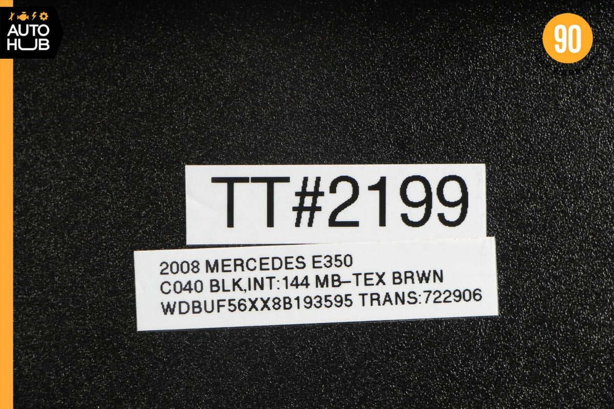 07-09 Mercedes W211 E350 E550 Dashboard Glove Box Storage Compartment Beige OEM - photo 12