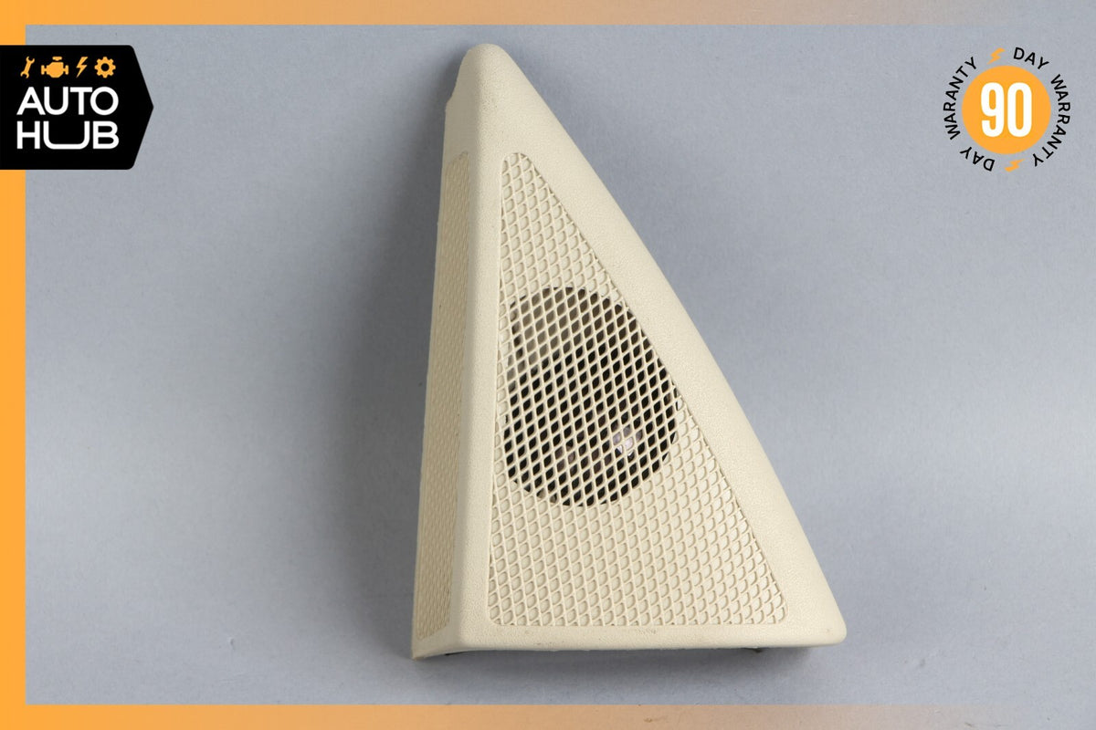03-06 Mercedes W211 E500 E55 Tweeter Speaker Cover Left Driver Side Beige OEM - photo 1