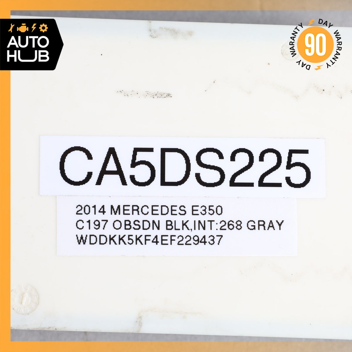 Mercedes W207 E350 S63 AMG Front or Rear Blind Spot Radar Distance Module OEM - photo 8
