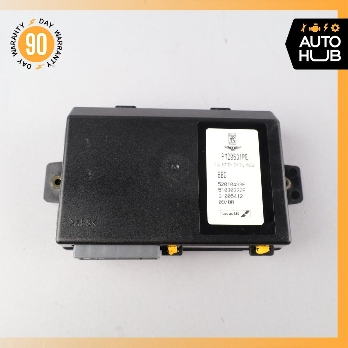 99-09 Bentley Arnage / Rolls Royce Seraph Dual Battery Control Module OEM 30k - photo 7