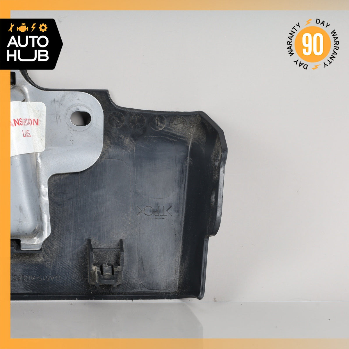 BMW F15 X5 X6 Knee Airbag Air Bag Right Passenger Side Black OEM - photo 11