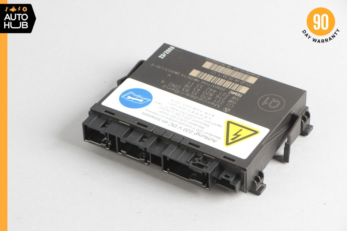 07-10 Mercedes W216 CL550 S63 Front Left or Right Seat Contour Control Module - photo 3