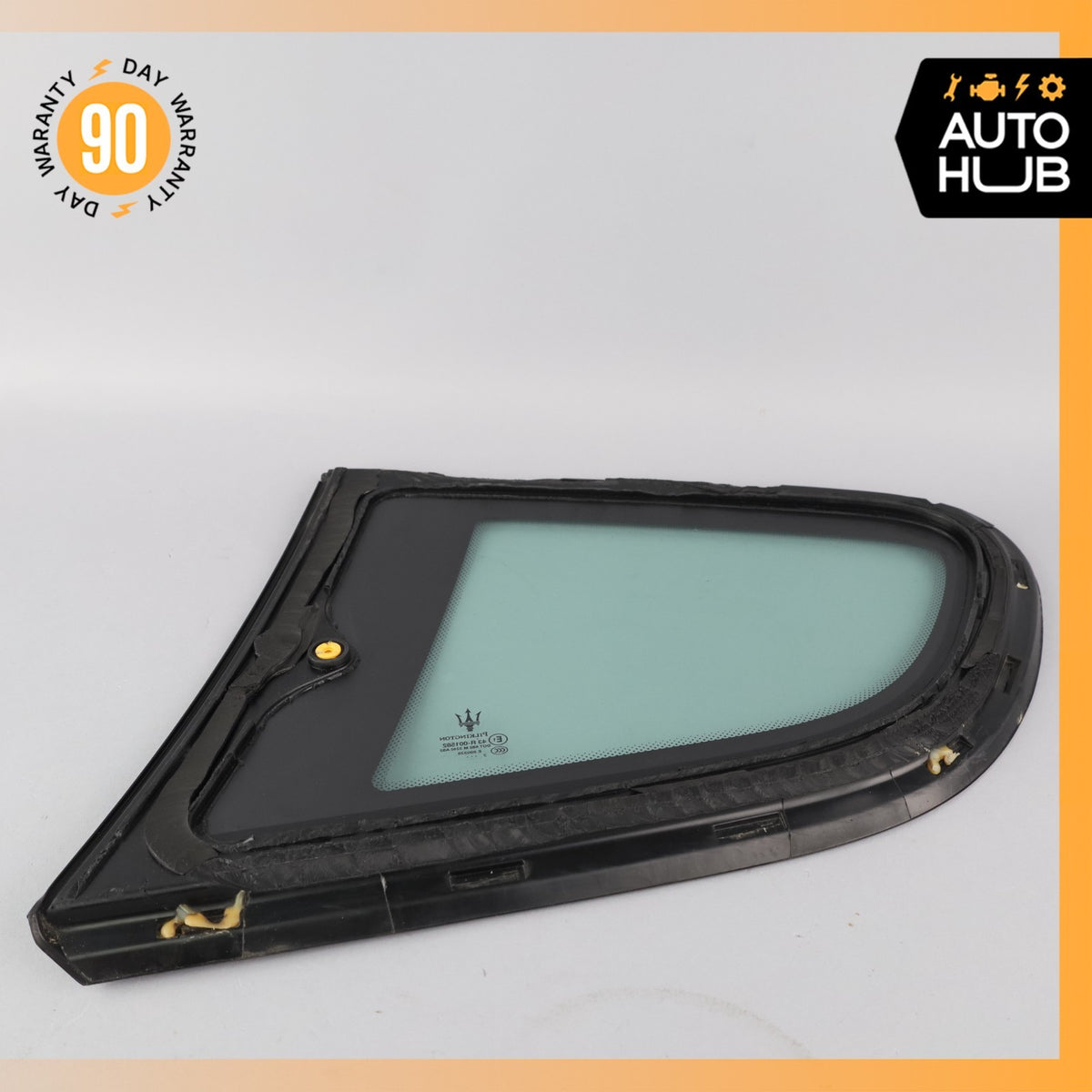 Maserati GranTurismo M145 Coupe Rear Right Side Quarter Window Glass OEM 60k - photo 10