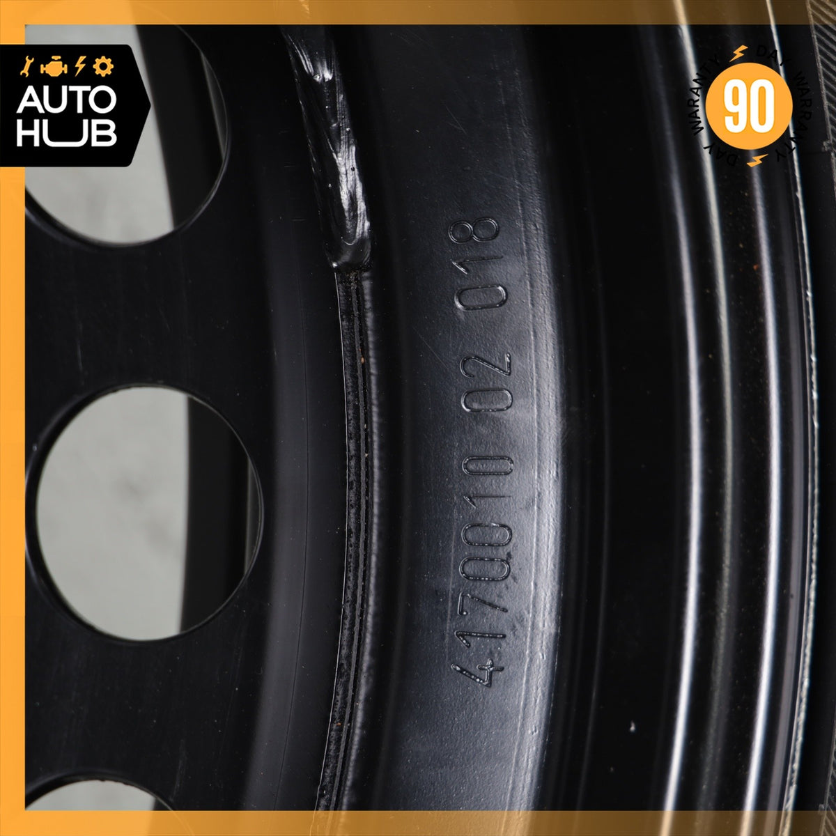 Mercedes R171 SLK280 CLK55 AMG Emergency Spare Tire Wheel Donut Rim 17 17" OEM - photo 23
