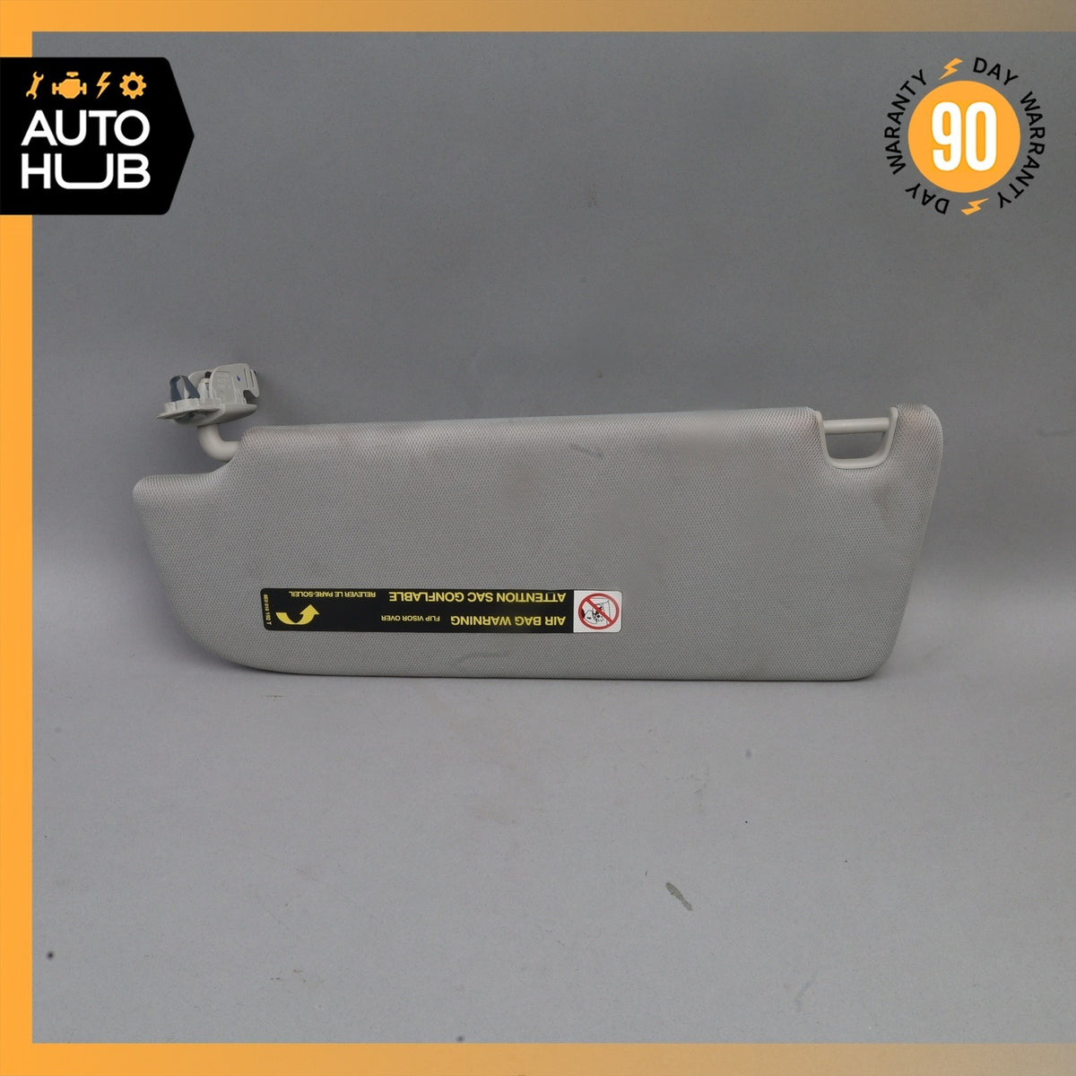 Audi 4G8 A7 Front Right Passenger Side Sunvisor Sun Visor Gray 4G0857552A OEM - photo 9