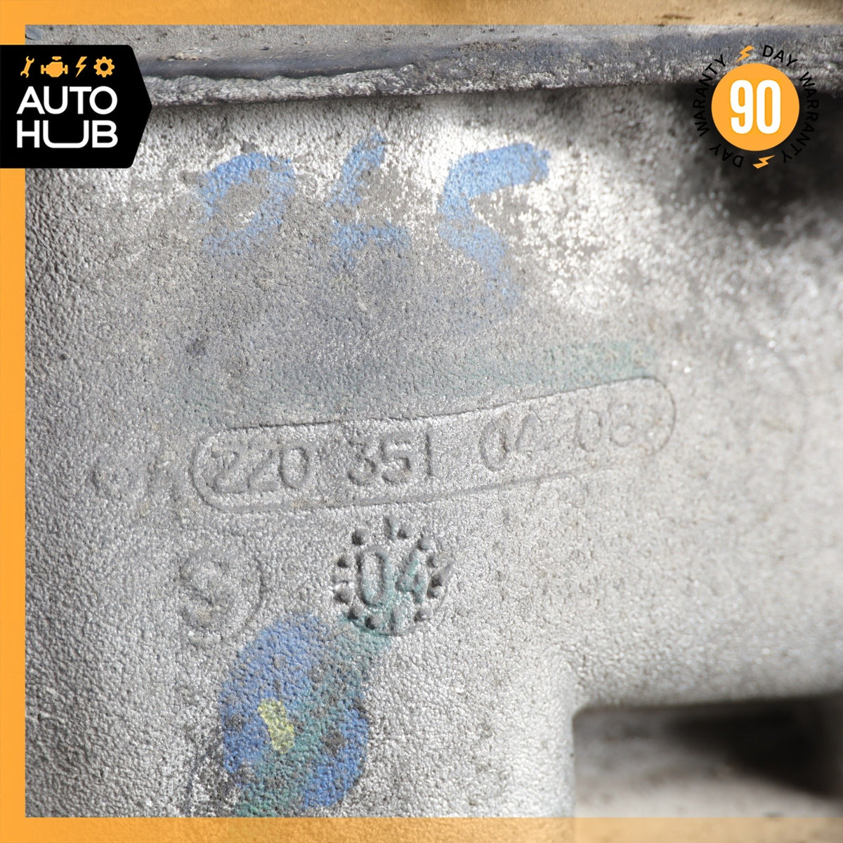 03-06 Mercedes W215 CL55 S55 Rear Axle Carrier Differential Diff 2.65 OEM - photo 12